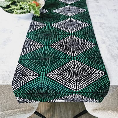 Set van 2 Tafellopers | 160x35cm | Gemaakt Van 100% Katoen