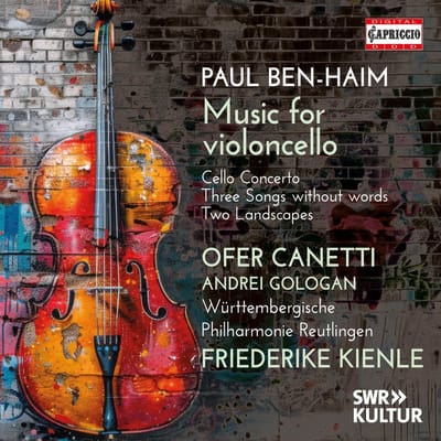 Ofer Canetti, Andrei Gologan, Wurttembergische Philharmonie Reutlingen, Friederike Kienle - Ben-Haïm: Music For Violoncello (CD)
