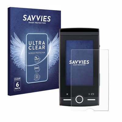 Savvies - Screenprotector voor Sigma ROX 12.0 Sport - Folie Beschermfolie transparant 6 Stuks