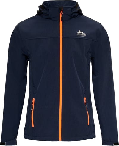 Nordberg Mats - Softshell Outdoor Zomerjas Heren - Petrol Melange - Maat 4XL