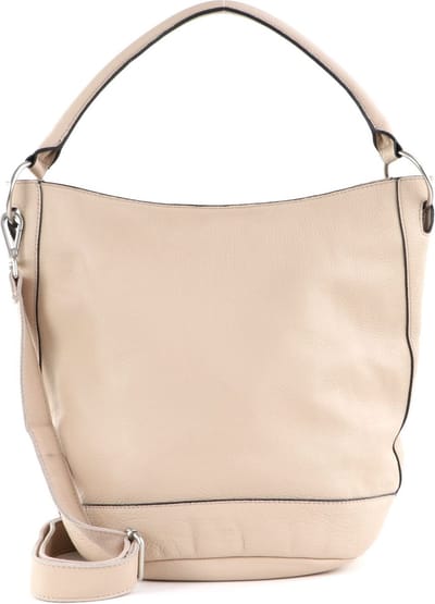 FREDsBRUDER Leren Shopper Schoudertas Olivia Hobo Cream Beige