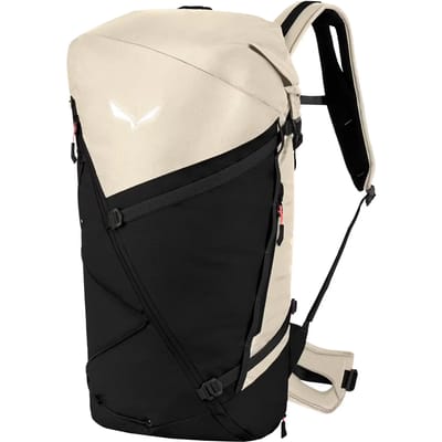 SALEWA Trekkingrugzak Rugzak Puez Backpack 32+5 W 32L Black Out / Oatmeal Zwart Crème