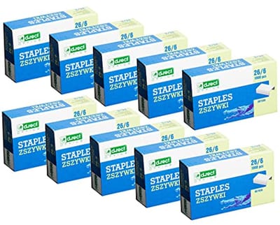 Nietjes 26/6 - 10.000 Stuks Voor Kantoornietmachines