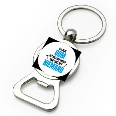 Akyol - als oom het niet kan flesopener - Oom - een oom - verjaardagscadeau - cadeau voor oom - cadeau - kado - 9 bij 3 cm