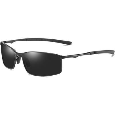 0 -0.5 -0.75 Tot -6.0 Sport Anti-Glare Vierkant Myopie Zonnebril Mannen Mode Rijden Sterkte Zonnebril Voor Mannen 0