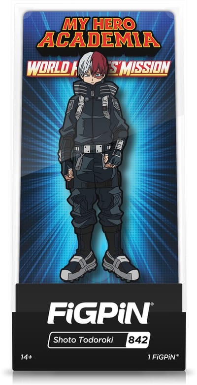 FiGPiN My Hero Academia: World Heroes' Mission - VerzamelPin - Shoto Todoroki - 842