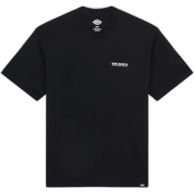 Dickies Burns T-shirt Met Korte Mouwen Zwart M Man
