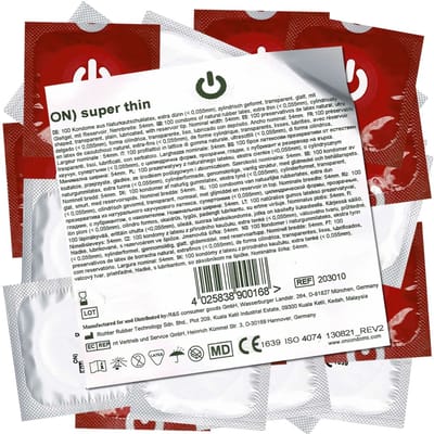 ON) Super Thin - 100 condooms