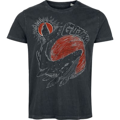 Gojira T-shirt - Whale Sun Moon - S tot 4XL - voor Mannen - donkergrijs