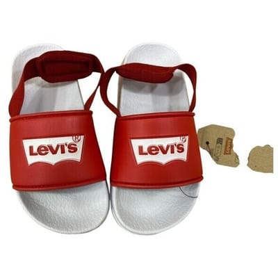 Teenslippers Levis POOL MINI Rojo
