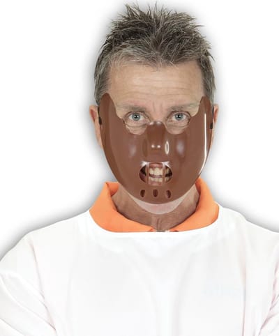 Kannibaal masker voor volwassenen Halloween - Verkleedmasker