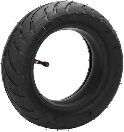 Opblaasbare Banden - Rubberen Banden - Mini Motorfiets - Verouderingsbestendig - 110/50-6.5 - Zwart