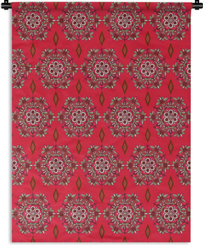Wandkleed - Wanddoek - Mandala - Design - Bloem - 150x200 cm - Wandtapijt