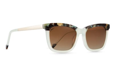 Jackie L Annecy ZO-0265C Groen-crème - bruin degradé polarised TAC – UV400