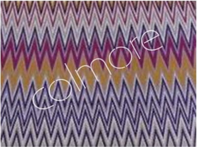 Colmore by Diga chevron visgraat zig zag motief deken paars lila 130 x 170