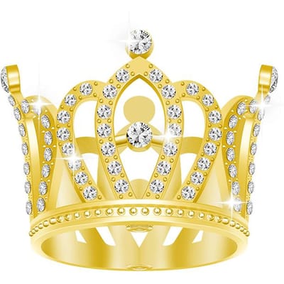 Verjaardagsbloemdecoratie Taarttopper Kroon Kleine Tiara's voor Poppen Diadeem Bruiloft Haarjuwelen Tiara's Prom Versieringen beige