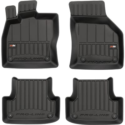 Frogum No.77 - Automatten set - Geschikt voor Audi A3 8V 2013-2020 - 3D TPE Rubber - 4-delig - Zwart