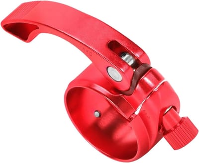 Zadelpenklem - Zadelpenkraag Fiets - Zadelhoogte Aanpassen - Snelle Ontgrendeling - 41mm - Rood