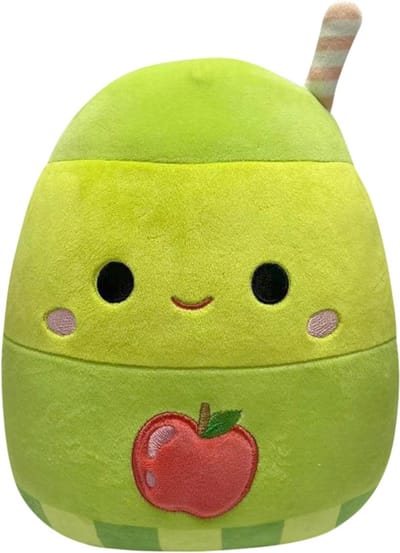 Squishmallow Knuffel - 19CM - Jean the Apple Juice Box