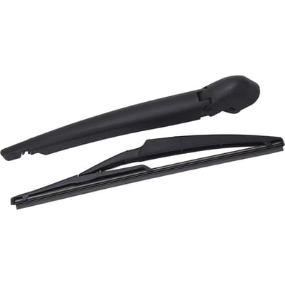 Achterwisserarm met blad Efficiënt Zicht Helder Houden Rubber FI0027KR Vervanging voor FIAT 500 2007 tot 2023 black