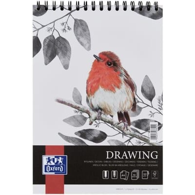 Tekenblok Oxford Drawing A4 50 vel 160 gram spiraal