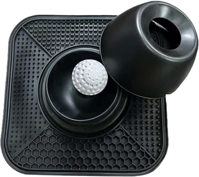 Puzzel voederkom - Honden voerbak - Langzaam eten - Antislip basis - 25.5 cm - Zwart
