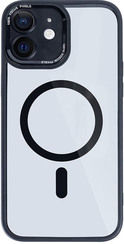 Rixus Classic 04 Case With MagSafe For iPhone 11 Black