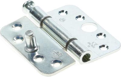 BSW VRD818GV Kogellagerscharnier - Los gegalvaniseerd - 89x89mm
