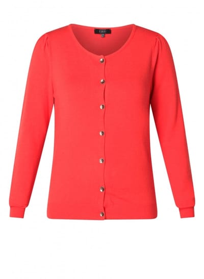Es & Sy - vest - Shayenne - coral - maat 38