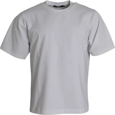 Katoenen T-shirt Korte Mouwen Ronde Hals