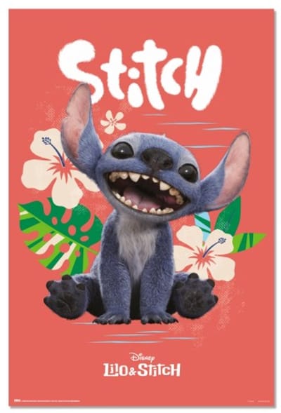 Stitch poster film - Lilo - Stitch - Disney - Hawaï - 61 x 91.5 cm