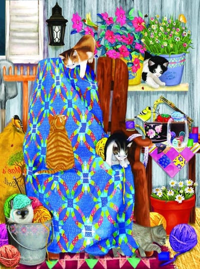 Legpuzzel 1000 stukjes - Puzzel voor volwassenen - Ontspannende hobby - Gedetailleerd artwork - 32 x 32 cm - Multicolor