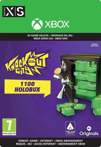 Knockout City: 1100 Holobux - Xbox Series X|S/Xbox One - Currency
