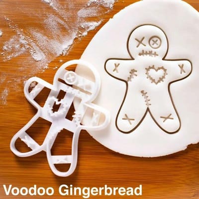 Emporte-pièces de Noël en pain d'épices Flocon de neige Père Noël Moule à biscuits en plastique Tampon à biscuits Noël Cuisine DIY Fournitures de pâtisserie brown
