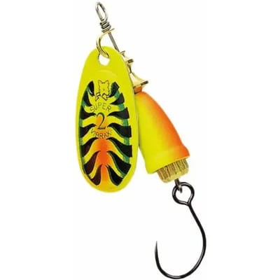 Lepel Blue Fox vibrax fluorescent sans ardillon 6g