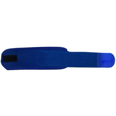 Pols Verstelbare Elastische Wraps Bandages Gewichtheffen Polsband Ademend Sportschool(blauw)