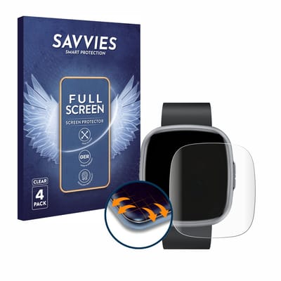 Savvies - Screenprotector voor Lognitek 2025 1.75" ET593 - Folie Beschermfolie transparant volledig dekking 4 Stuks