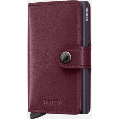 Secrid Miniwallet pasjeshouder original cranberry