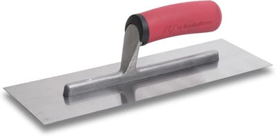Afwerkspaan - Plamuurmes - Muren Egaliseren - Softgrip Handvat - 356x102mm - Zilver