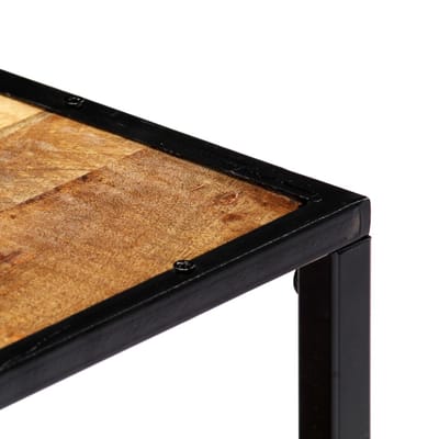vidaXL - Salontafel - 90x50x40 - cm - massief - gerecycled - hout