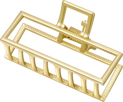 Haarclip - Yehwang - Rechthoekig - Goud - Metaal - Haarklem
