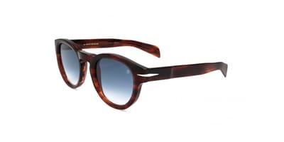 David Beckham DB 7041/S Brown striped havana 48/24/145 MAN Zonnebrillen