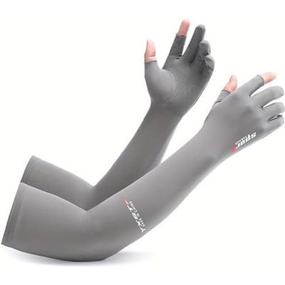 Manchons Homme Gants de Cyclisme Main Manches Longues Conduite Couvre-Bras Été Femme Protection Solaire
