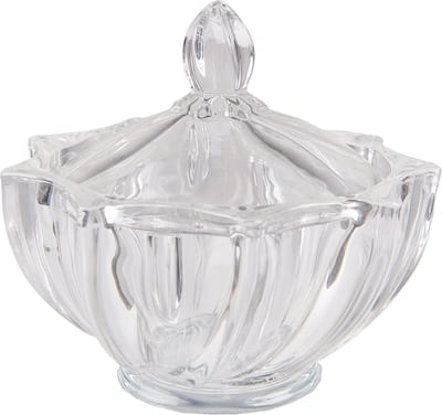 Clayre & Eef Glazen potje Ø 12x12 cm Glas