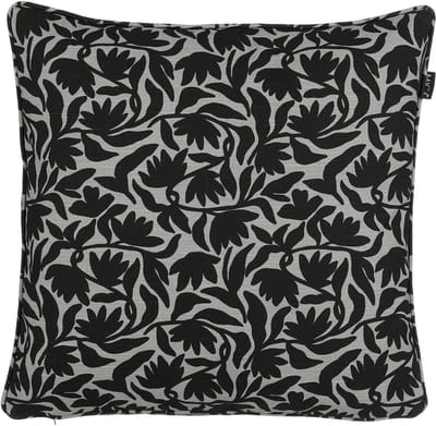 Mica Decorations Kelly Outdoor Kussen zwart - l45xb45xh10cm