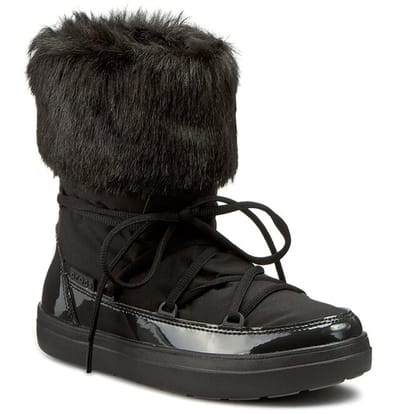 Crocs Lodgepoint Boot Zwart Maat 35 US W5