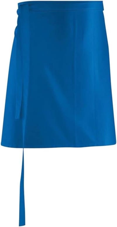 Keukenbescherming katoen - Voorbinding horeca - Hygiënisch werken - Gastronorm formaat - 80 x 45cm - Koningsblauw