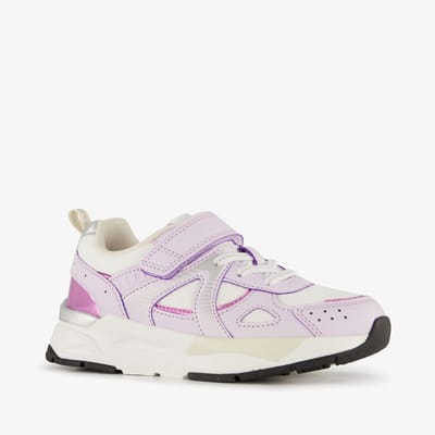 Blue Box meisjes sneakers wit paars - Maat 30