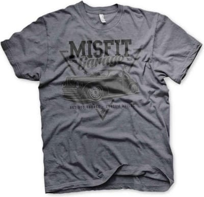 Misfit Garage Heren Tshirt -S- Since 2014 Grijs