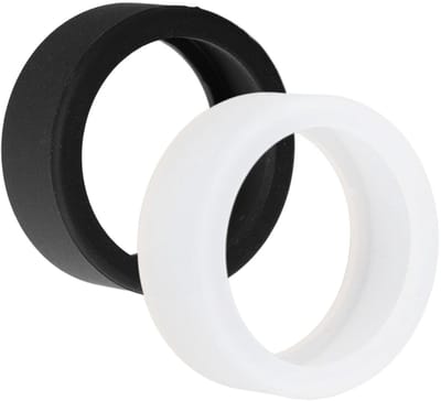 Dailygoods- Ringafdekking - 2 Stuks - Krasbestendig - Siliconen - Lichtgewicht - Compatibel met slimme ringen - Elastisch materiaal - Slimme Ring